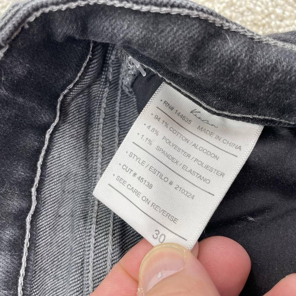 KanCan Women Jeans Black Super Flare High Rise Jean Size 30 x 28" Inseam 2-0 - Picture 6 of 9